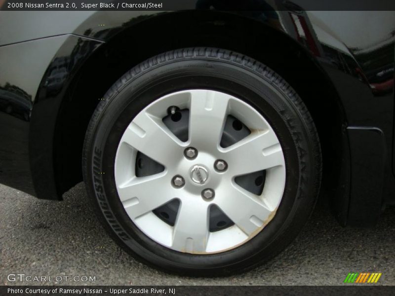 Super Black / Charcoal/Steel 2008 Nissan Sentra 2.0