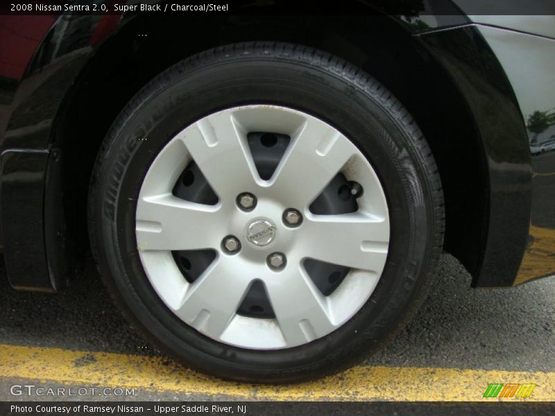 Super Black / Charcoal/Steel 2008 Nissan Sentra 2.0