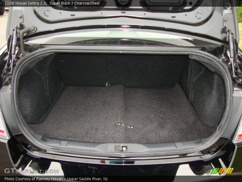 Super Black / Charcoal/Steel 2008 Nissan Sentra 2.0