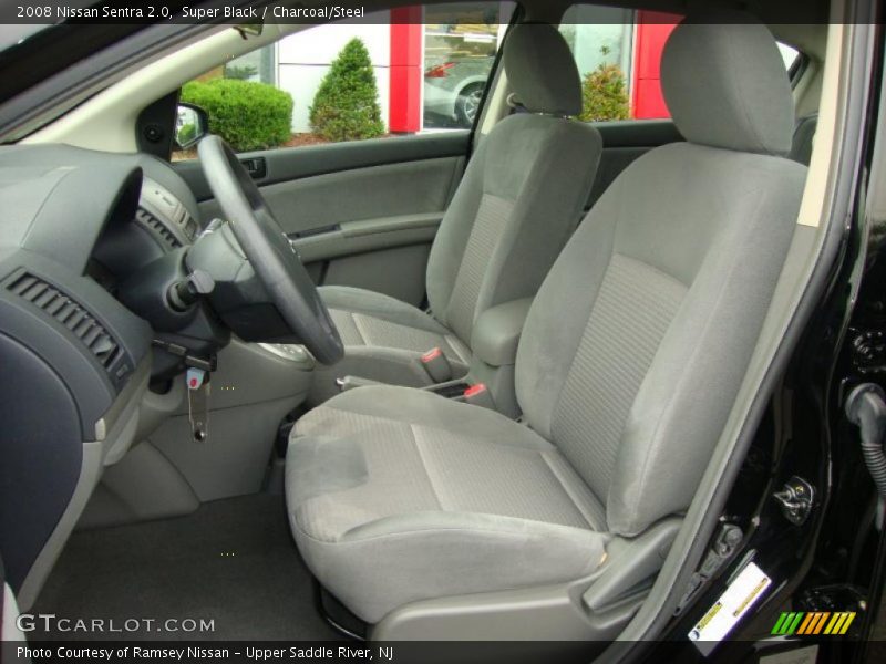 Super Black / Charcoal/Steel 2008 Nissan Sentra 2.0