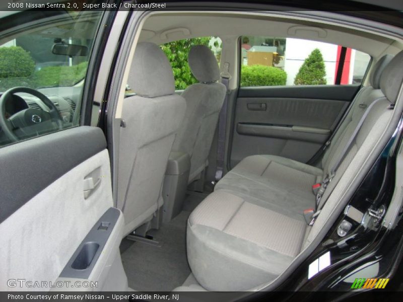 Super Black / Charcoal/Steel 2008 Nissan Sentra 2.0