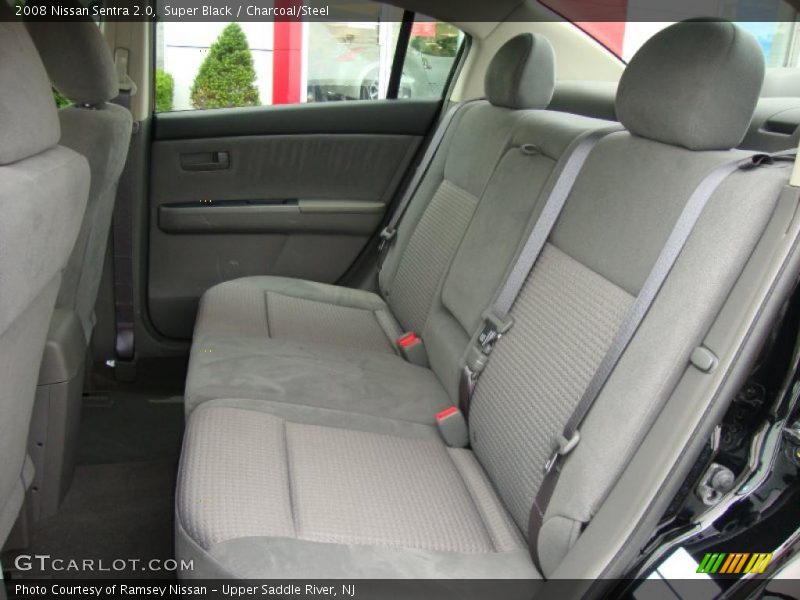 Super Black / Charcoal/Steel 2008 Nissan Sentra 2.0