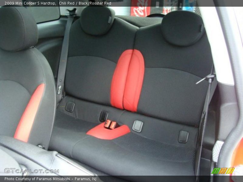 Chili Red / Black/Rooster Red 2009 Mini Cooper S Hardtop