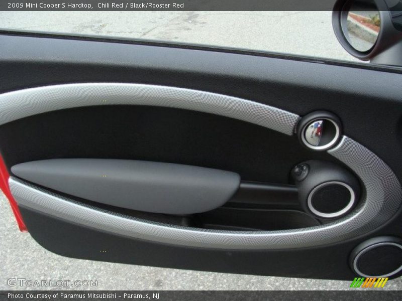 Chili Red / Black/Rooster Red 2009 Mini Cooper S Hardtop