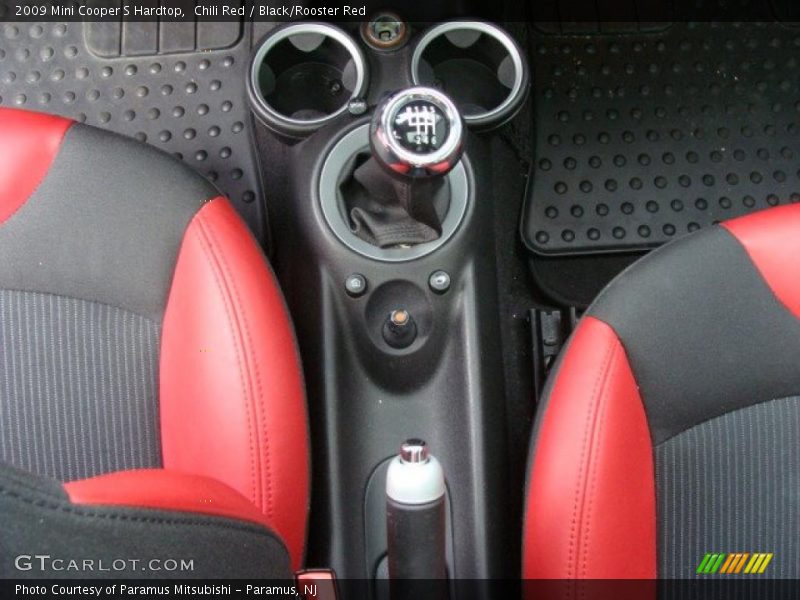 Chili Red / Black/Rooster Red 2009 Mini Cooper S Hardtop