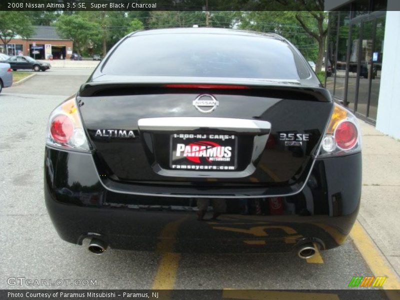 Super Black / Charcoal 2008 Nissan Altima 3.5 SE