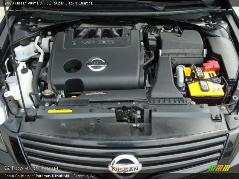 Super Black / Charcoal 2008 Nissan Altima 3.5 SE