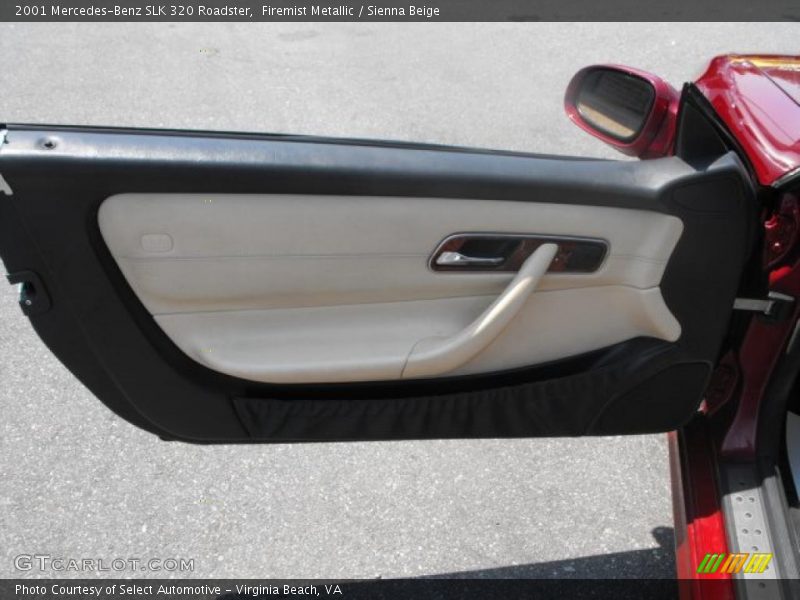 Firemist Metallic / Sienna Beige 2001 Mercedes-Benz SLK 320 Roadster