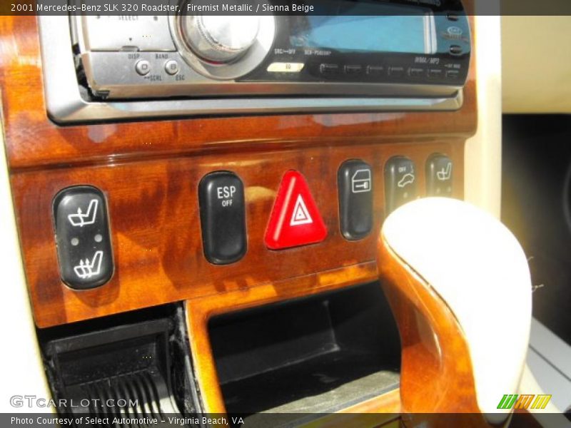 Firemist Metallic / Sienna Beige 2001 Mercedes-Benz SLK 320 Roadster