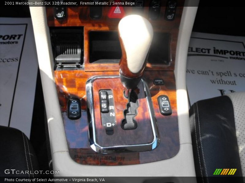 Firemist Metallic / Sienna Beige 2001 Mercedes-Benz SLK 320 Roadster
