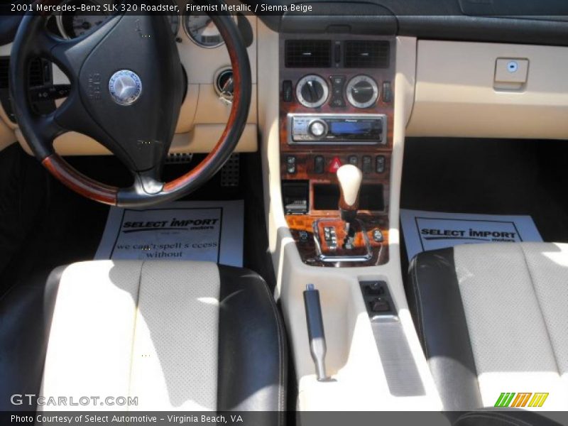 Firemist Metallic / Sienna Beige 2001 Mercedes-Benz SLK 320 Roadster