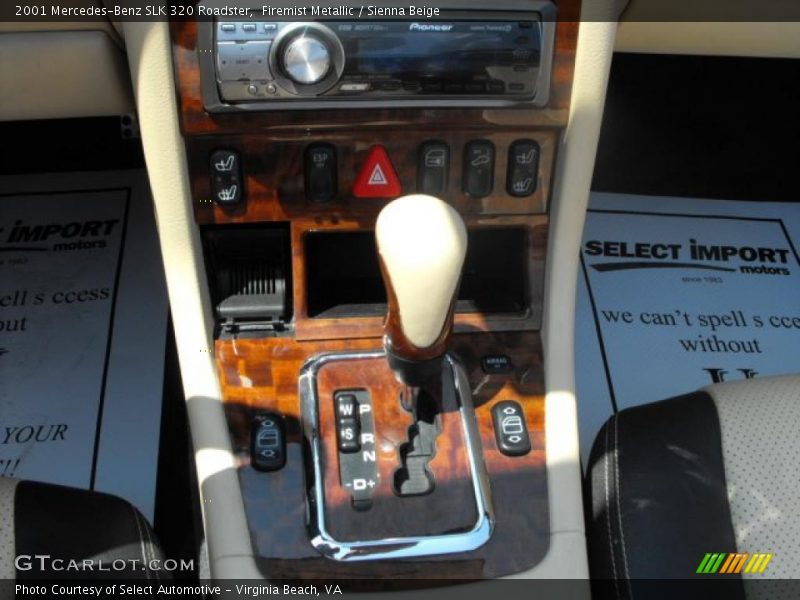 Firemist Metallic / Sienna Beige 2001 Mercedes-Benz SLK 320 Roadster
