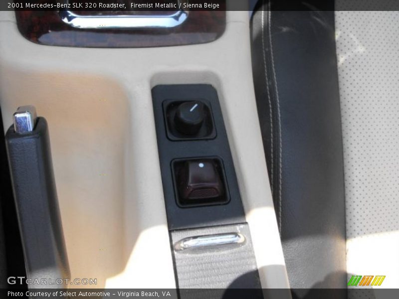 Firemist Metallic / Sienna Beige 2001 Mercedes-Benz SLK 320 Roadster