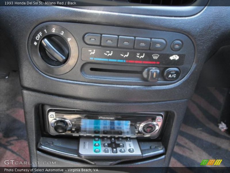 Milano Red / Black 1993 Honda Del Sol Si