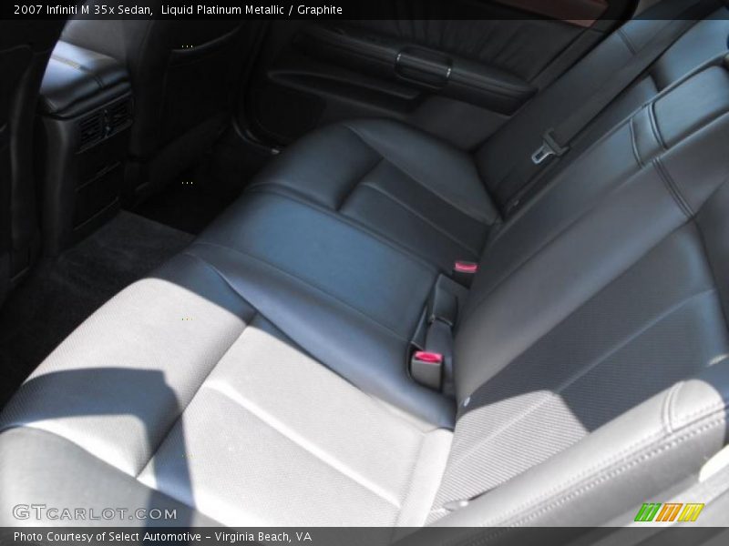 Liquid Platinum Metallic / Graphite 2007 Infiniti M 35x Sedan