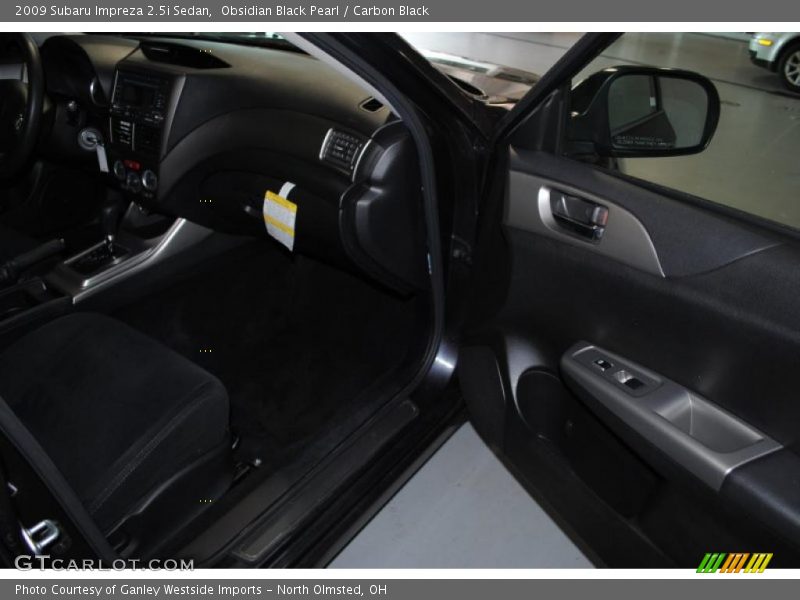 Obsidian Black Pearl / Carbon Black 2009 Subaru Impreza 2.5i Sedan
