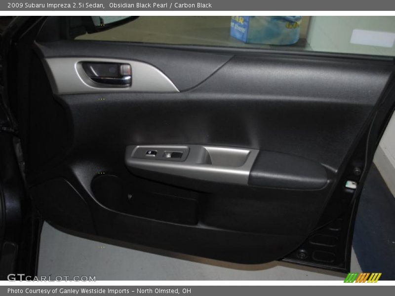 Obsidian Black Pearl / Carbon Black 2009 Subaru Impreza 2.5i Sedan