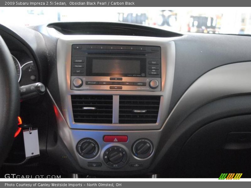Obsidian Black Pearl / Carbon Black 2009 Subaru Impreza 2.5i Sedan