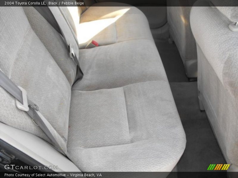 Black / Pebble Beige 2004 Toyota Corolla LE