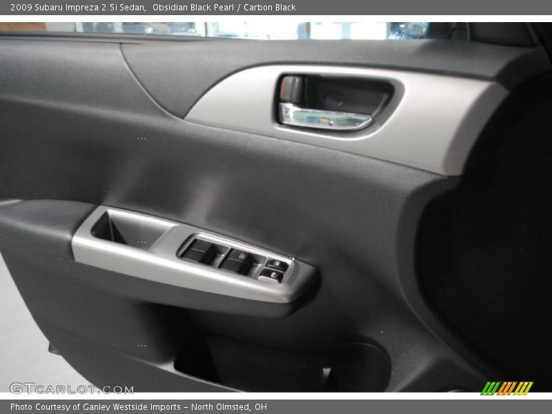 Obsidian Black Pearl / Carbon Black 2009 Subaru Impreza 2.5i Sedan