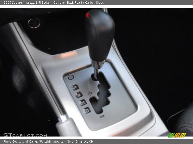 Obsidian Black Pearl / Carbon Black 2009 Subaru Impreza 2.5i Sedan