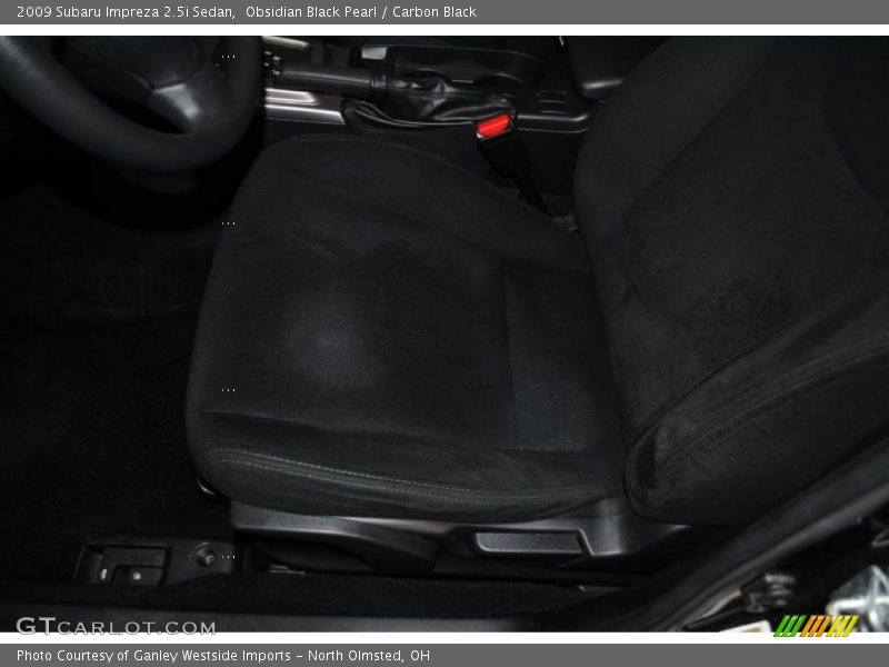Obsidian Black Pearl / Carbon Black 2009 Subaru Impreza 2.5i Sedan