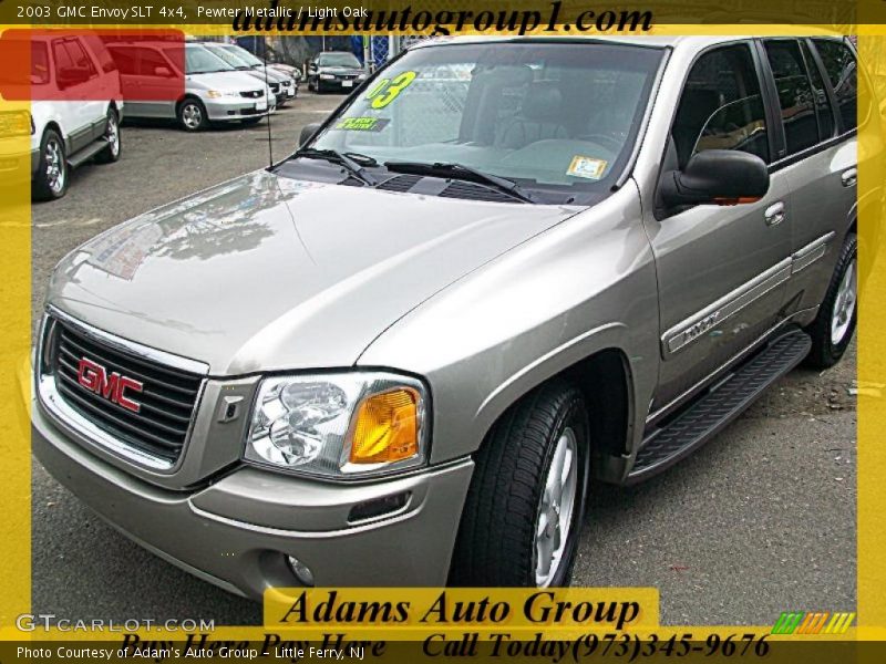 Pewter Metallic / Light Oak 2003 GMC Envoy SLT 4x4