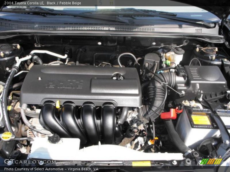Black / Pebble Beige 2004 Toyota Corolla LE