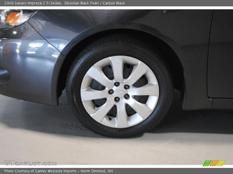Obsidian Black Pearl / Carbon Black 2009 Subaru Impreza 2.5i Sedan