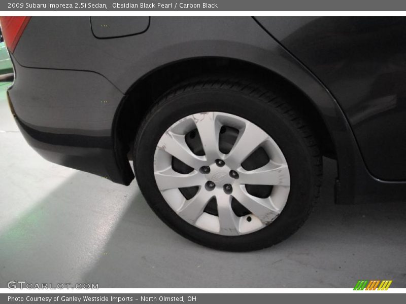 Obsidian Black Pearl / Carbon Black 2009 Subaru Impreza 2.5i Sedan