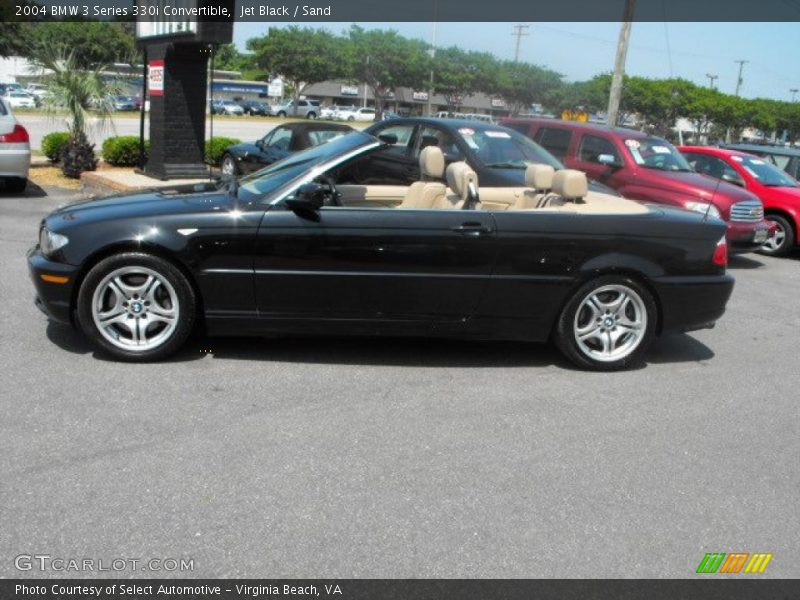 Jet Black / Sand 2004 BMW 3 Series 330i Convertible