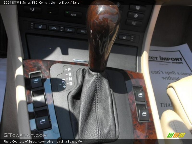 Jet Black / Sand 2004 BMW 3 Series 330i Convertible