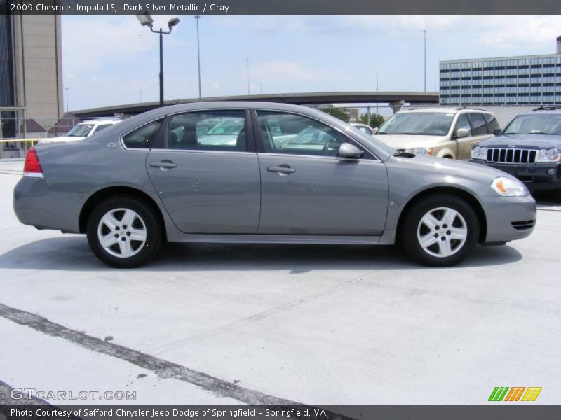 Dark Silver Metallic / Gray 2009 Chevrolet Impala LS