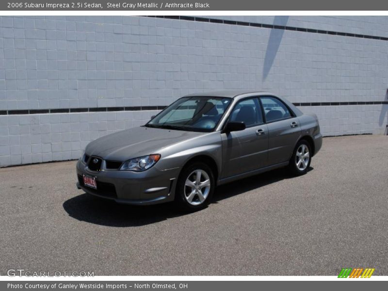 Steel Gray Metallic / Anthracite Black 2006 Subaru Impreza 2.5i Sedan