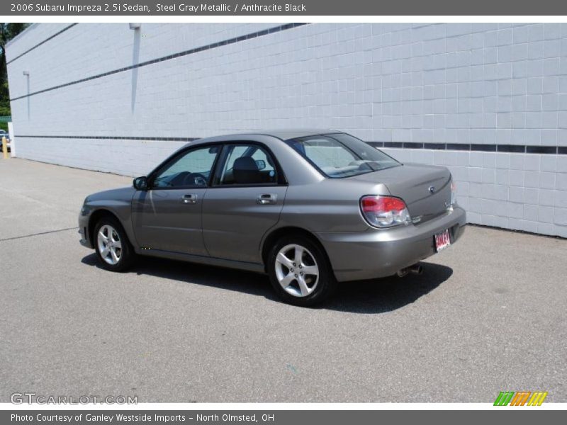 Steel Gray Metallic / Anthracite Black 2006 Subaru Impreza 2.5i Sedan