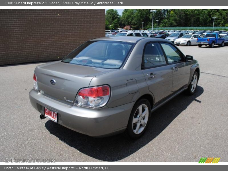 Steel Gray Metallic / Anthracite Black 2006 Subaru Impreza 2.5i Sedan