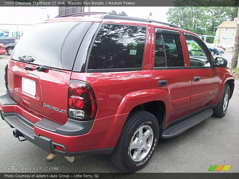 Majestic Red Metallic / Medium Pewter 2003 Chevrolet TrailBlazer LT 4x4