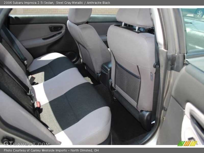 Steel Gray Metallic / Anthracite Black 2006 Subaru Impreza 2.5i Sedan