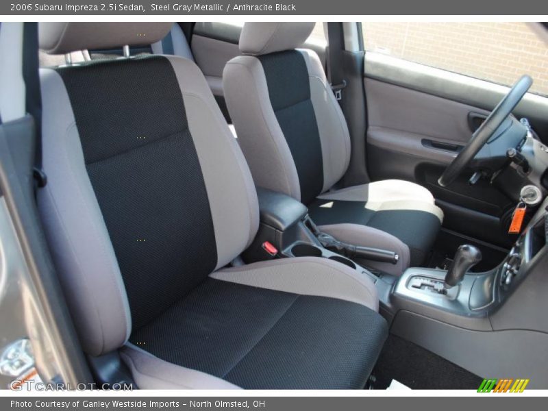 Steel Gray Metallic / Anthracite Black 2006 Subaru Impreza 2.5i Sedan