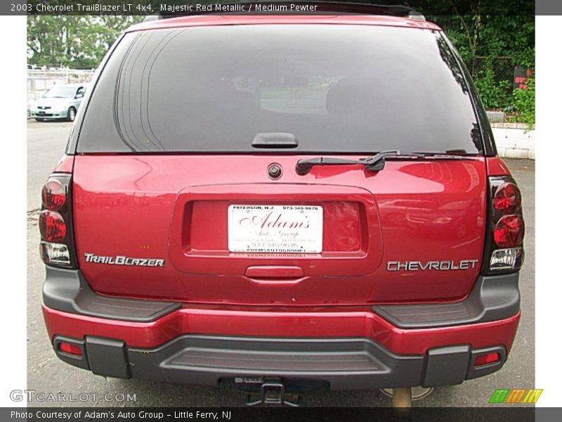 Majestic Red Metallic / Medium Pewter 2003 Chevrolet TrailBlazer LT 4x4
