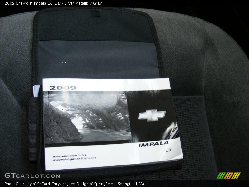 Dark Silver Metallic / Gray 2009 Chevrolet Impala LS