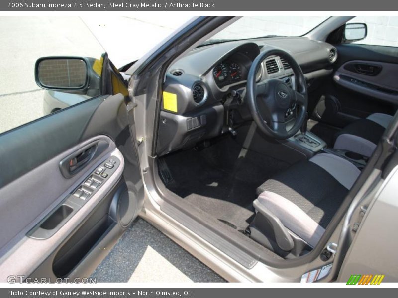 Steel Gray Metallic / Anthracite Black 2006 Subaru Impreza 2.5i Sedan