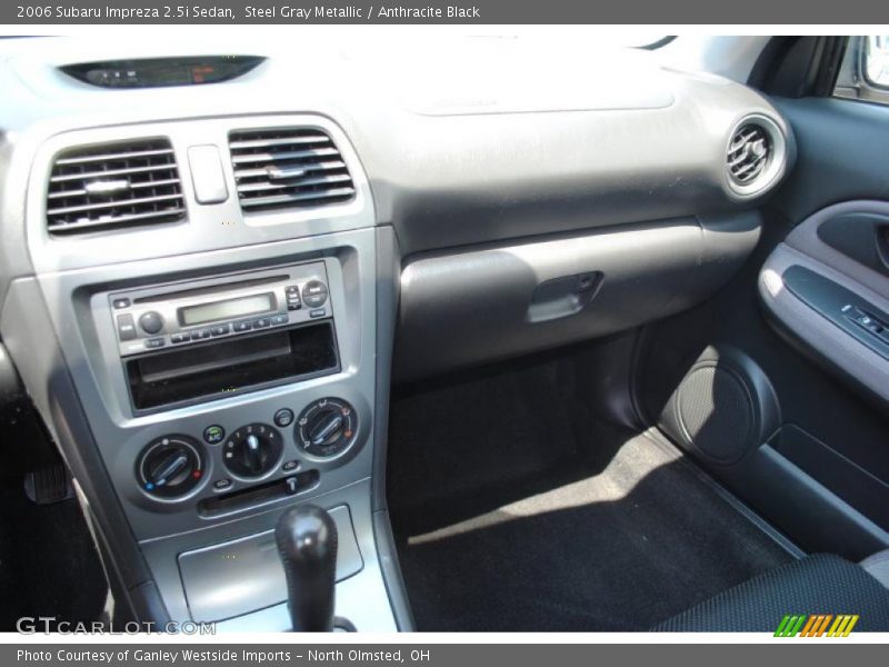 Steel Gray Metallic / Anthracite Black 2006 Subaru Impreza 2.5i Sedan