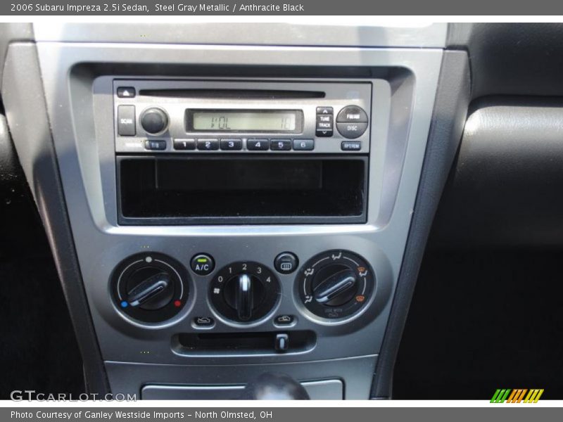 Steel Gray Metallic / Anthracite Black 2006 Subaru Impreza 2.5i Sedan