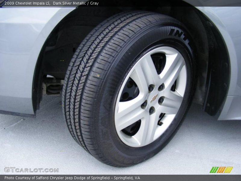 Dark Silver Metallic / Gray 2009 Chevrolet Impala LS