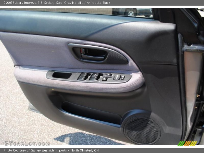 Steel Gray Metallic / Anthracite Black 2006 Subaru Impreza 2.5i Sedan