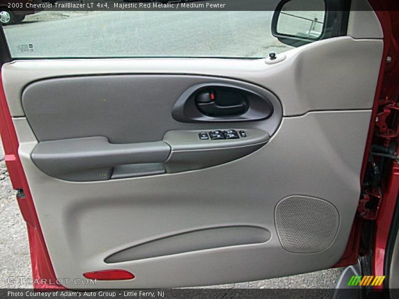 Majestic Red Metallic / Medium Pewter 2003 Chevrolet TrailBlazer LT 4x4