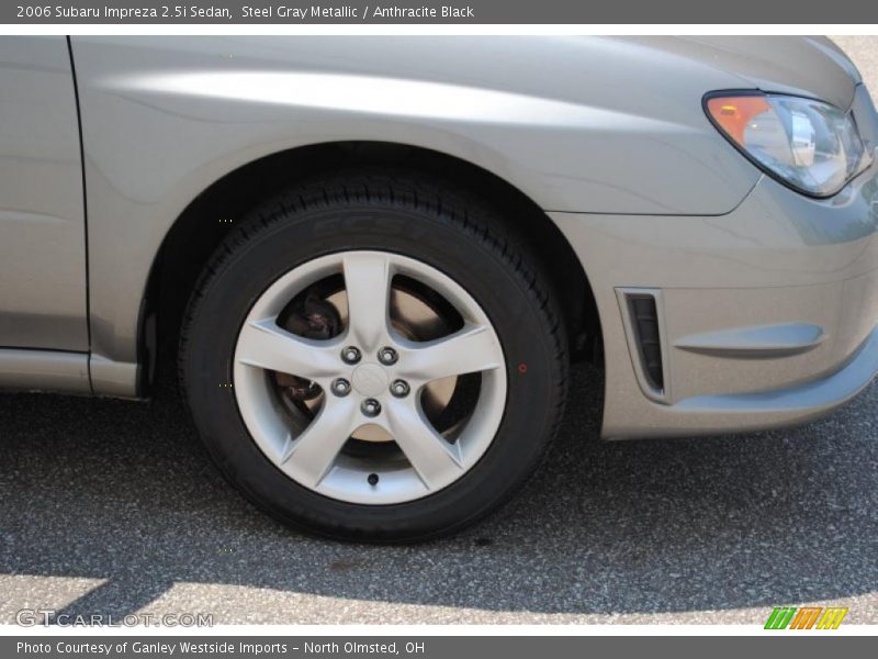 Steel Gray Metallic / Anthracite Black 2006 Subaru Impreza 2.5i Sedan