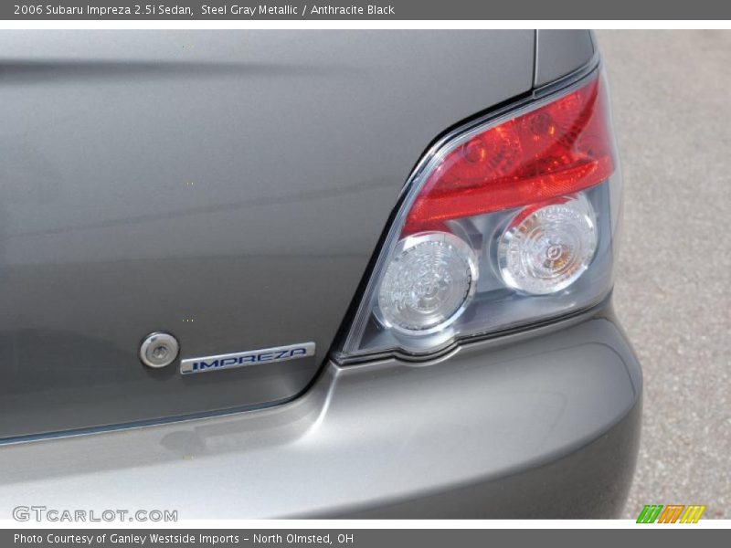 Steel Gray Metallic / Anthracite Black 2006 Subaru Impreza 2.5i Sedan