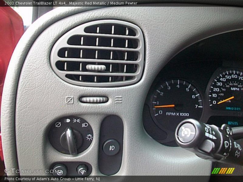 Majestic Red Metallic / Medium Pewter 2003 Chevrolet TrailBlazer LT 4x4